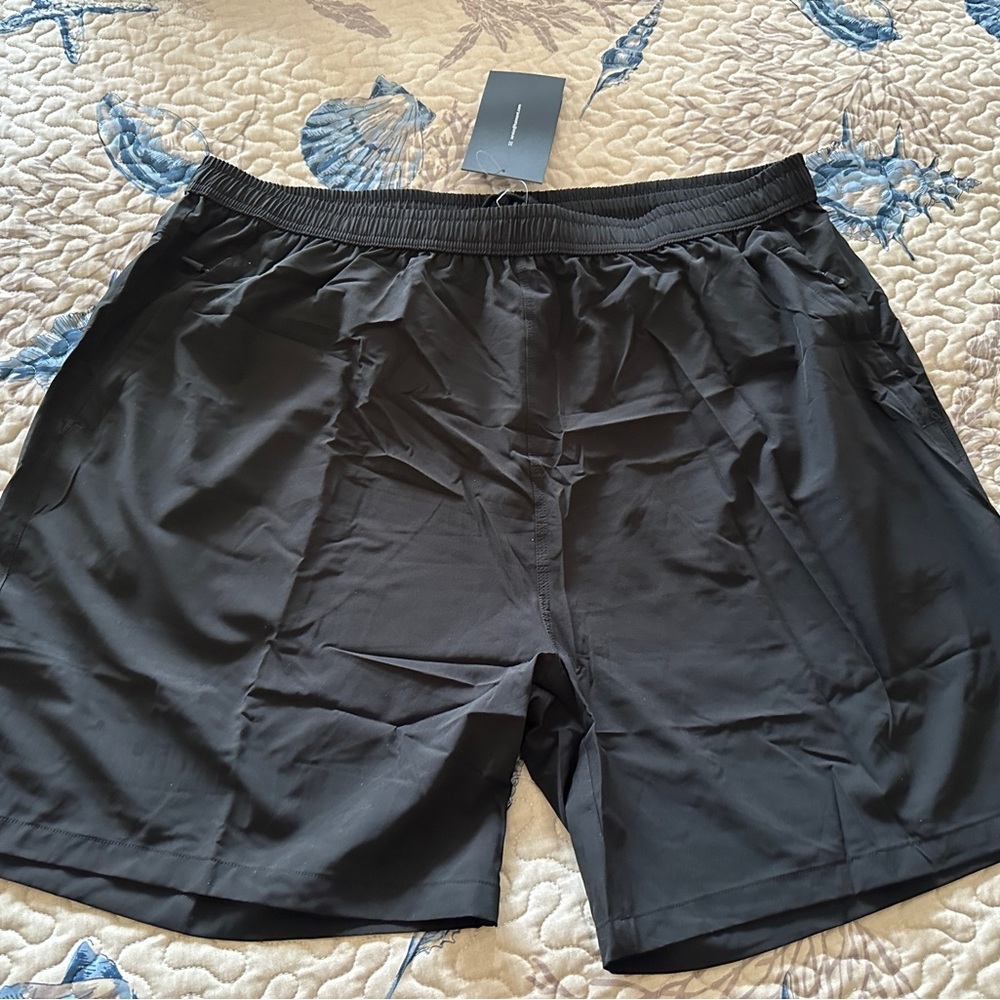 Men’s Haimont Black‎ Athletic Shorts 39” waist
